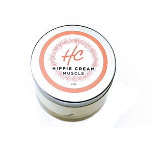 Hippie Cream Muscle - 2 oz